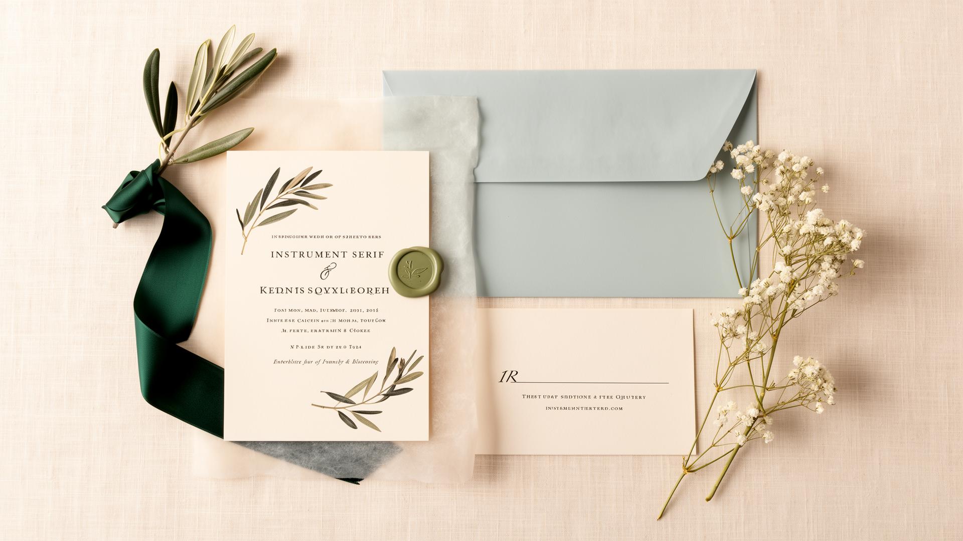 Pool Party digital invitation with envelope